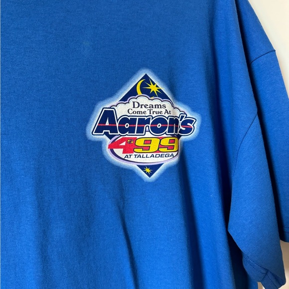 221-RTT 2008 New Talladega Superspeedway Aarons 499 T-Shirt “Dreams Come True” - Picture 2 of 6